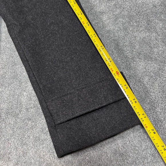 Calvin Klein Men Wool Blend Double Breasted Peacoat Charcoal Gray Size S - Picture 9 of 11